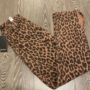 BRAND NEW Leopard JEANS US8/UK12